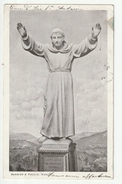 NANCY - Meurthe & Moselle - CPA 54 - Cure d' Air Saint Antoine Statue St Antoine