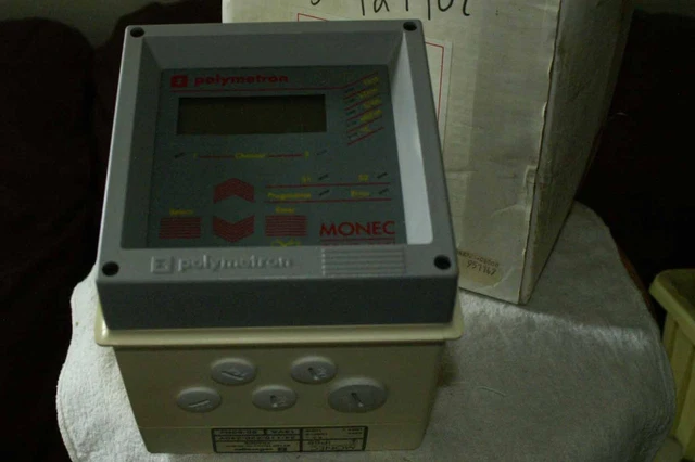ZELLWEGER POLYMETRON MONEC 8921 Inductive Conductivity Transmitter $483 ...