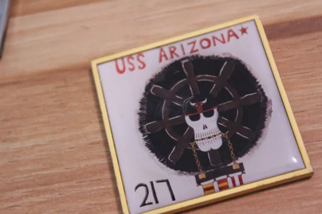 USS Arizona 217 Navy Challenge Coin