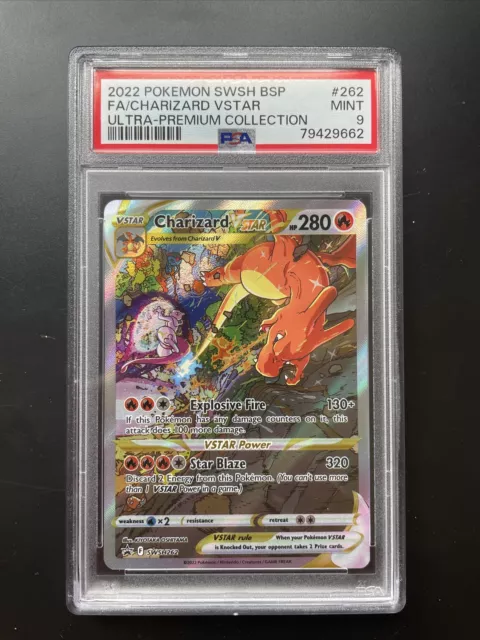 Charizard VSTAR SWSH262 Ultra Premium Collection PSA 9 Mint