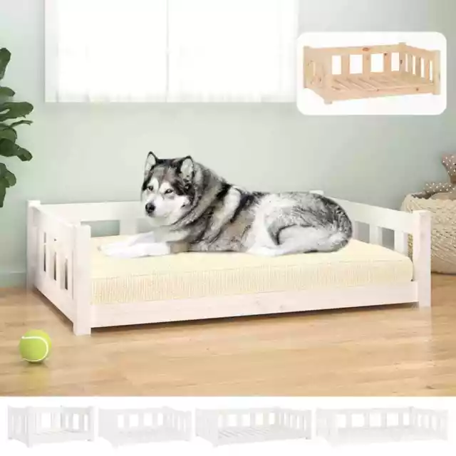 Cama para Perros Sofá Silla para Cachorros Mascotas Madera Maciza de Pino vidaXL