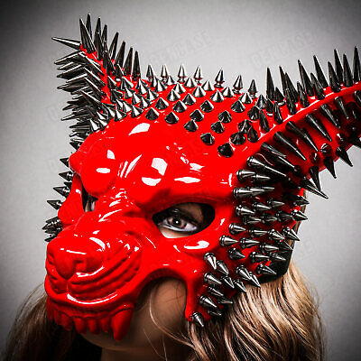 Steampunk Spike Halloween Men & Women Cosplay Costume Masquerade Wild Party Mask