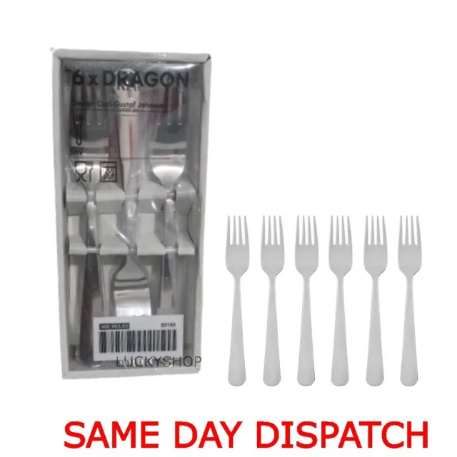 New 6x Dragon Stainless Steel Cutlery Set Kitchen Set Spoon,Fork or Knife