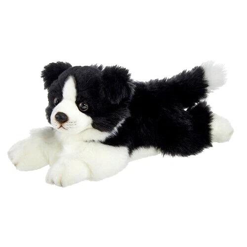 @ New BEARINGTON COLLECTION Plush Toy BORDER COLLIE Sheepdog Plushie Puppy Dog