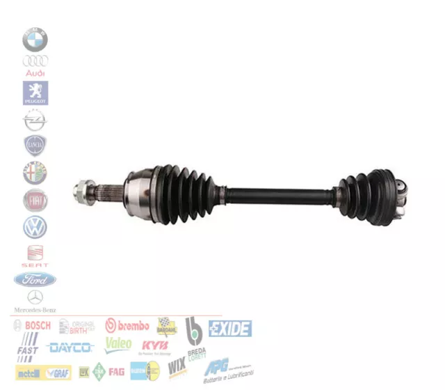 Semiasse Semi Albero Anteriore Sinistro Sx Fiat Grande Punto Evo Lancia Ypsilon