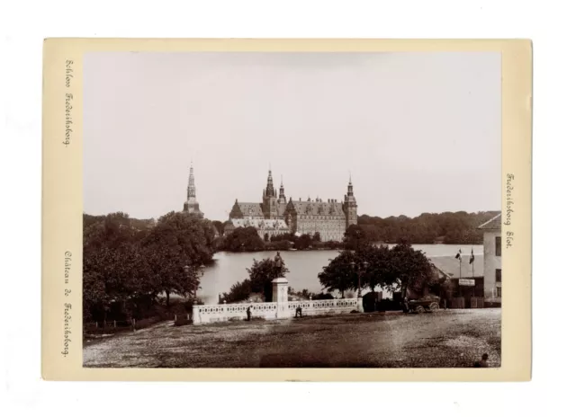 1890 PHOTOGRAPHIE ANCIENNE DANEMARK Danmark Copenhague København SUPERBE