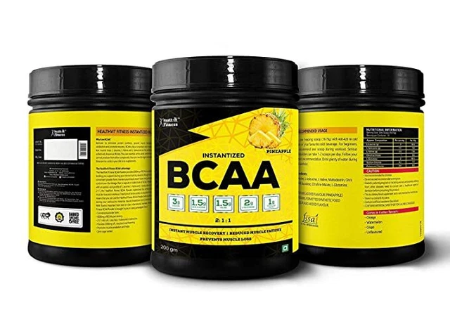 Healthvit Aacr Suplemento Para Entrenamiento De Piña Sabor 200g
