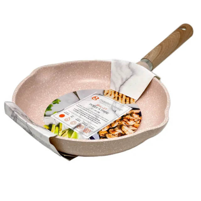 Masterclass, Kitchen, Masterclass Cookware Pink Skillet Frying Pan 8 New  Speckled White High