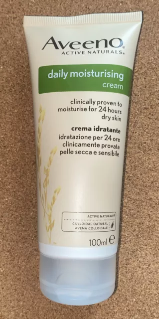 Aveeno Active Naturals Daily Moisturising Cream 100Ml