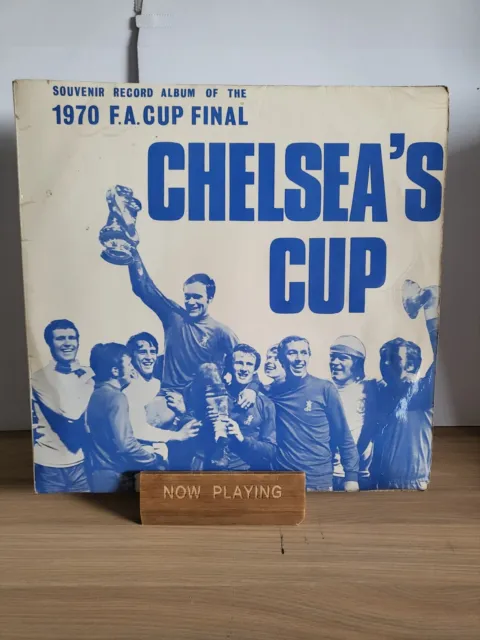 Chelsea F.c.-Souvenir Record,Vinyl Lp Of 1970 F.a. Cup Final + Replay