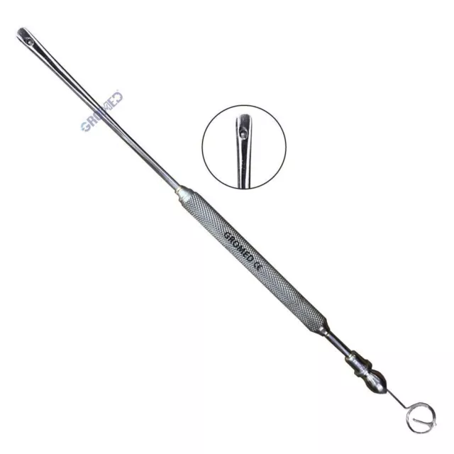 Ascenseur périostéal à septum libre Gromed avec aspiration 19 cm (71⁄2") -...