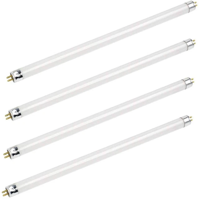 Fluorescent Tube Light Bulb Cool White Mini Bi Pin Base Straight NEW
