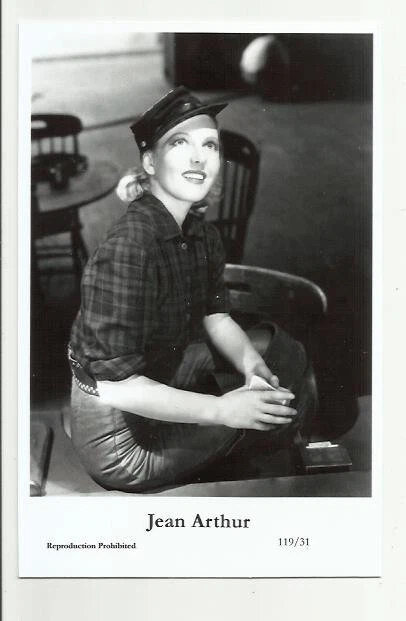 (B1) Jean Arthur Swiftsure Photo Postcard (119/31) Filmstar Pin Up Glamor