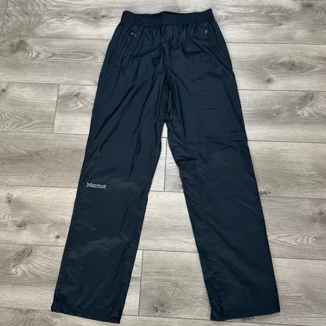 Marmot PreCip Eco Black Rain Pants Size M (Long)