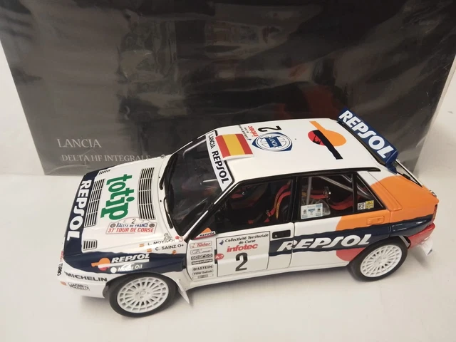LANCIA DELTA HF Integrale EVO Rallye Tour de Corse 1992 #3 Auriol DIRTY