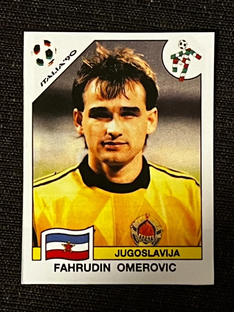 Sticker Panini World Cup Italia 90 - Zlatko Vujovic #276 - Yougoslavie - Neuf