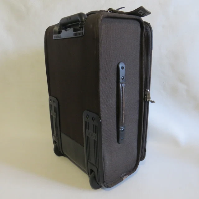 Brown Tumi Wheeled Rolling Carry On Suitcase 2