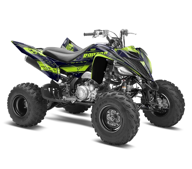 YAMAHA RAPTOR 700R Quad ATV Graphic Kit 2013-2023 yamaha raptor 700 ...