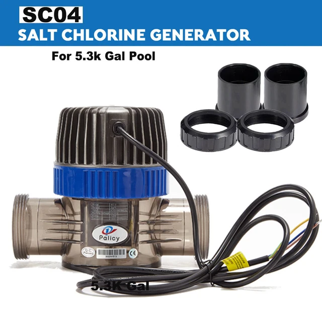 SALTWATER POOL SYSTEM 5300 Gallon Salt Chlorine Generator for Above