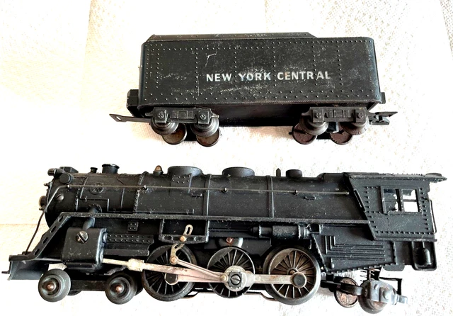 Marx 333, Nyc 4-6-2 Locomotive And Tender- Runs Great