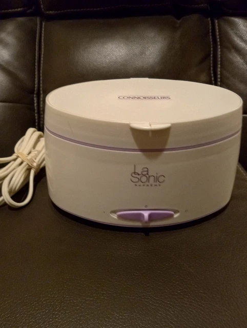 Connoisseurs La Sonic Plus Deluxe Twin Tank Jewelry Cleaner New Vintage 1983