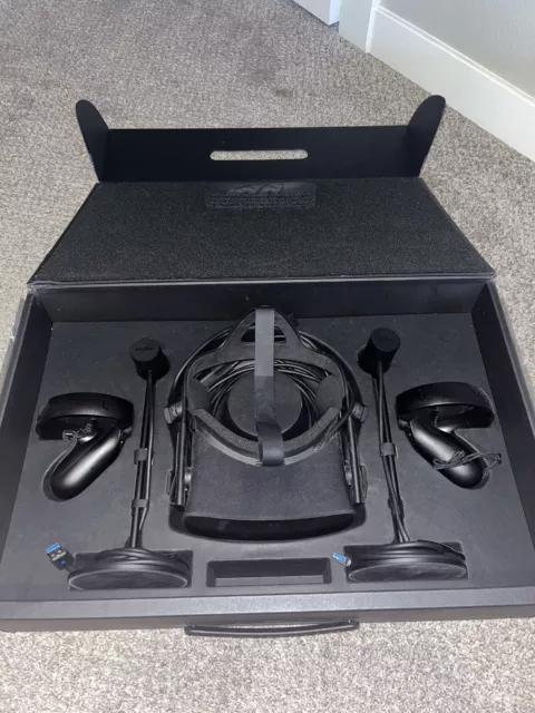 Meta Oculus Rift VR Headset - Includes Headset, Sensors, Controllers, And Box