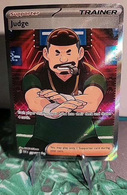 pokemon tcg judge card Pokemon TCG Scarlet & Violet Cyber Judge Booster Box sv5M main image 0