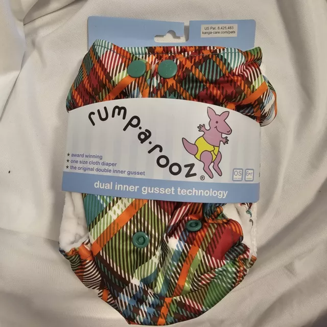 Kanga Care Rumparooz Reusable One Size Pocket Cloth Diaper NIP - Quinn