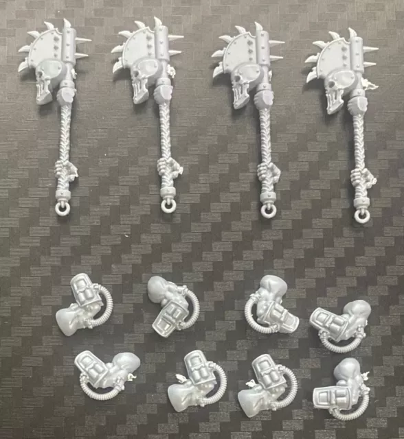 necromunda x4 goliath gang renderizers, unused.