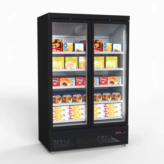 Thermaster Double Door Supermarket Freezer LG-1000BGBMF