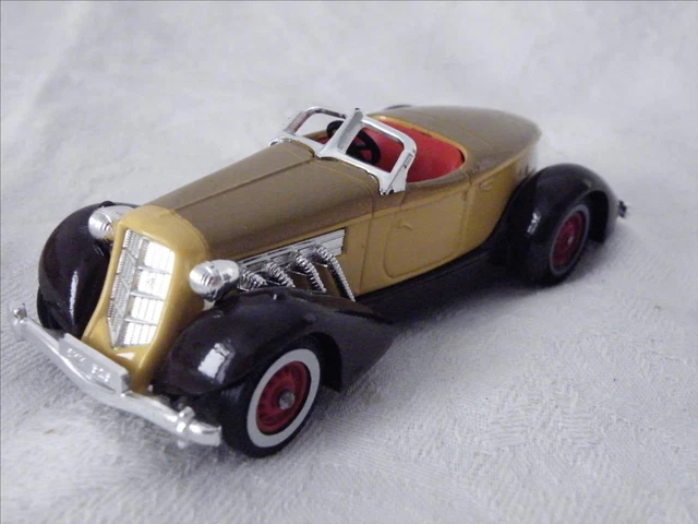 Miniature Matchbox 1/43 - Auburn Speedster 1935 - Modèle Y-19(A) En Métal - Occasion