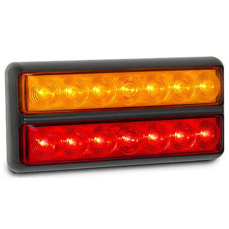 LED Autolamps Submersible Stop/Tail/Indic Trailer Light- RIGHT 12V SKU: 93207BAR