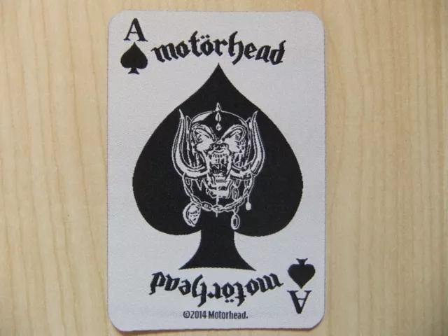 Motörhead Ace Of Spades Card Aufnäher Patch Metallica Judas Priest Warlock