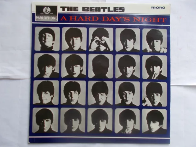 M- Uk Parlophone Mono Lp - The Beatles - "A Hard Day's Night"
