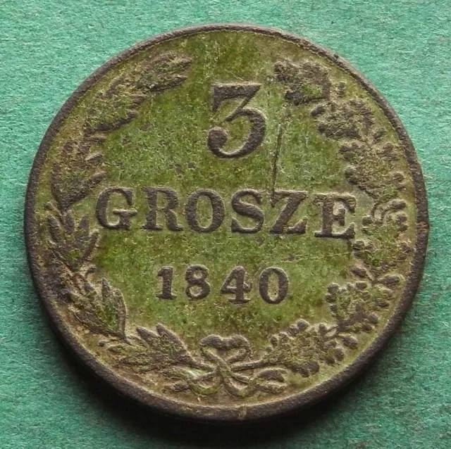 Polen 3 Grosze 1840 nswleipzig