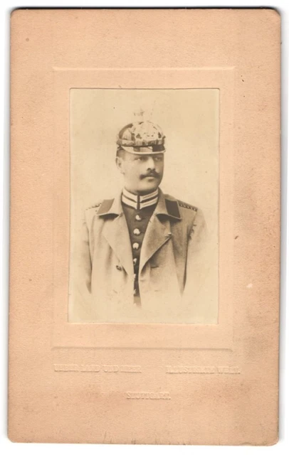 Fotografie Illustrierte Welt, Stuttgart, Einjährig-Freiwilliger Gustav Weln in