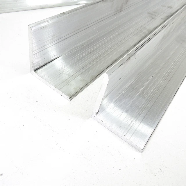 .25" thick Aluminum  3" x 3" ANGLE 38.625" Long sku 174019