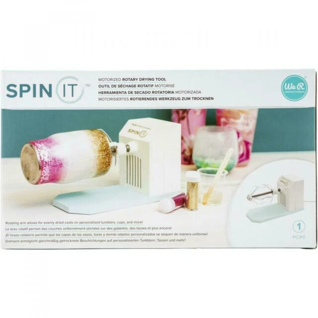 Nueva herramienta de secado giratorio motorizado Spin It We R Memory Keepers PRO de lujo