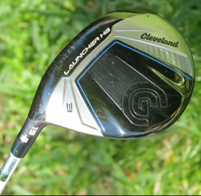 Cleveland Launcher HB 15º 3 Fairway Wood Miyazaki Regular Graphite Left Handed