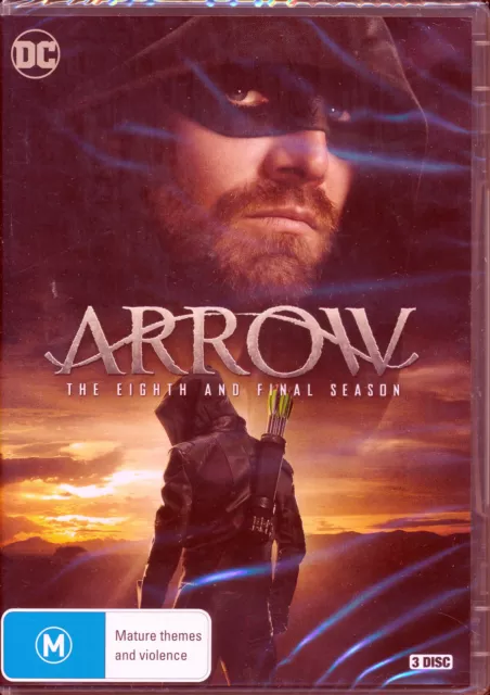 Arrow The Eighth and Final Season 8 DVD NEW Region 4