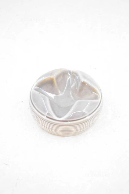 Cendrier Rond En Céramique Conçu Par Baldelli Italie Gris 9 CM