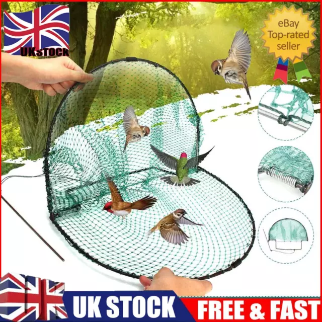 UK Birds Catching Net Trap Net Live Animal Trap Birds Pigeon Sparrow HOT