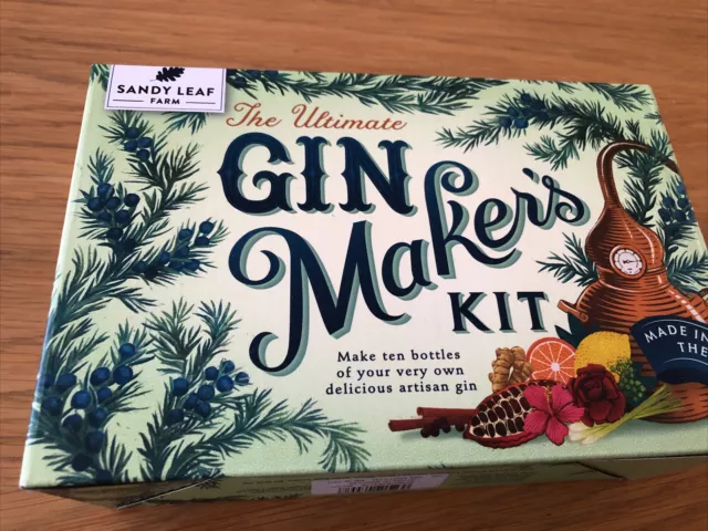 Kit de fabricación de ginebra de granja de hojas arenosas