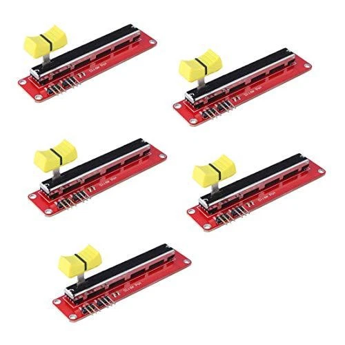 5PCS 10K LOGARITHMIC Slide Potentiometer Log Slide Pot Potentiometer ...