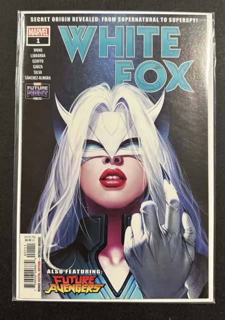 Future Fight Firsts:White Fox #1 2019 Marvel Comics Key Issue Origin