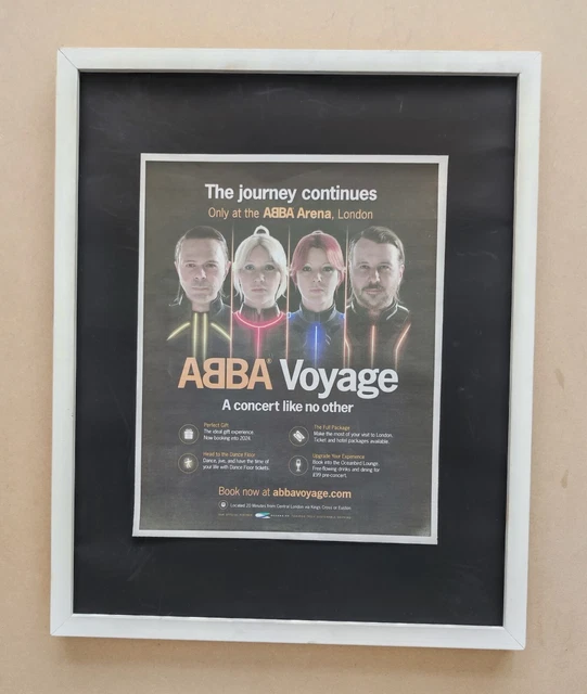 ABBA-VOYAGE ORIGINAL UK Press Advert 2023 £9.99 - PicClick UK