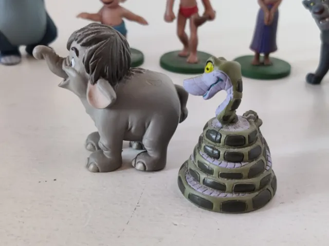 Disney Jungle Book PVC Figure Playset Baloo Bagheera Mowgli Kaa Shere Khan Etc 3