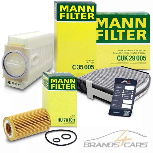 Mann-Filter Inspektionspaket Filtersatz A Für Mercedes E-Klasse W212 220 250 Cdi