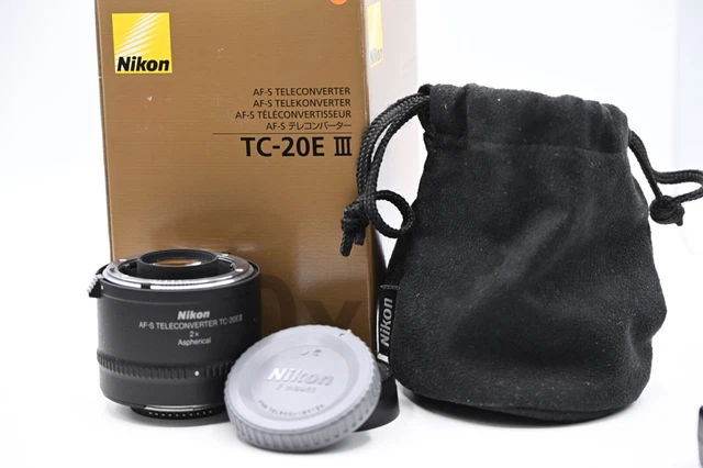 NIKON AF-S TELECONVERTER TC-20E III（20E、20EⅡとの違いは』 ニコン 