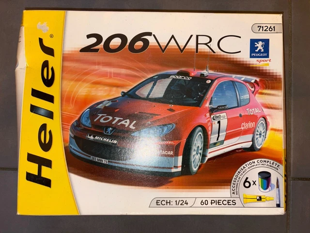 Maquette Peugeot 206 WRC 1/24 TAMIYA 24221